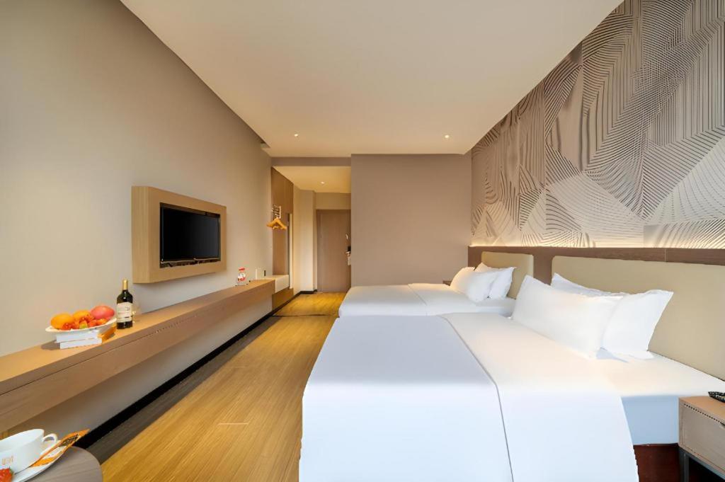 Borrman Hotel Xiantao Wushang Gymnasium Eksteriør bilde