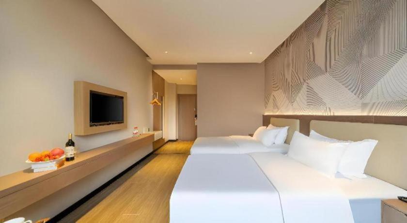 Borrman Hotel Xiantao Wushang Gymnasium Eksteriør bilde
