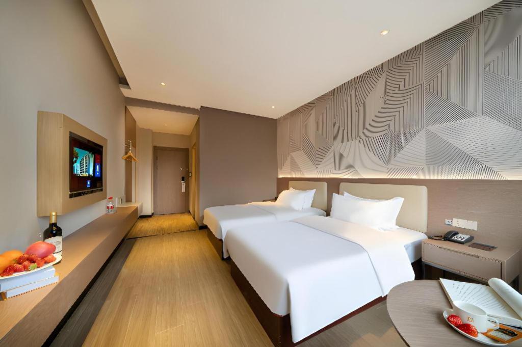 Borrman Hotel Xiantao Wushang Gymnasium Eksteriør bilde